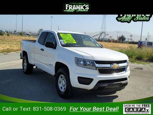 2016 Chevy Chevrolet Colorado pickup Summit White for sale in Salinas, CA