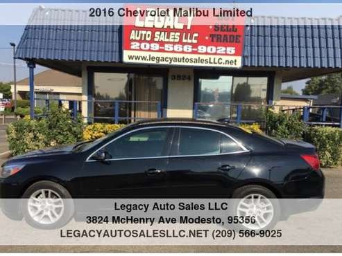 2016 Chevrolet Malibu Limited 4dr Sdn LT - cars & trucks - by dealer... for sale in Modesto, CA