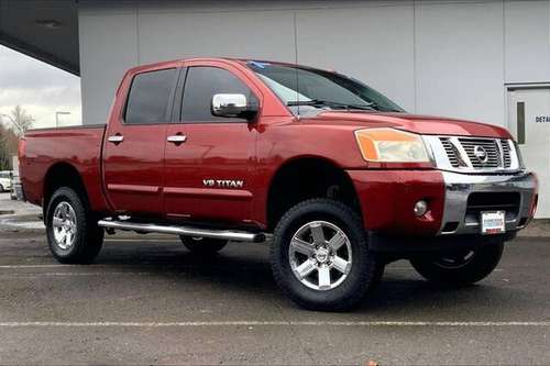 2013 Nissan Titan Truck 2WD Crew Cab SWB SV Crew Cab - cars & trucks... for sale in Eugene, OR
