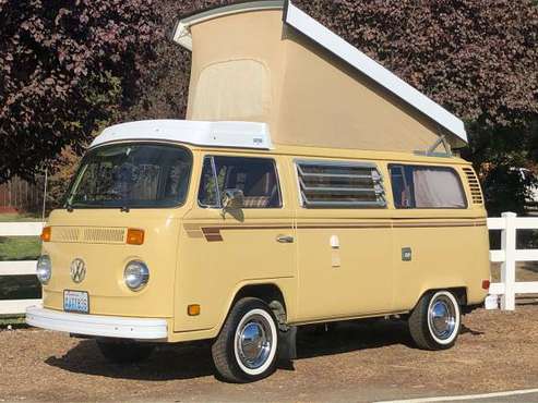 SUPER CLEAN!! 1978 VW BUS/WESTFALIA CAMPER - cars & trucks - by... for sale in Newman, CA