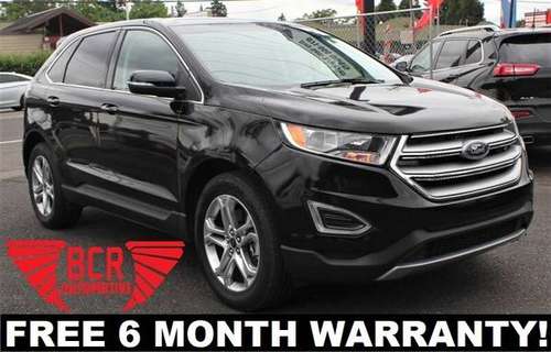 2018 Ford Edge AWD Titanium 4dr Crossover - cars & trucks - by... for sale in Portland, WA