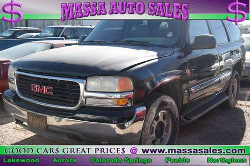 2002 GMC Yukon SLT - - by dealer - vehicle automotive for sale in Pueblo, CO