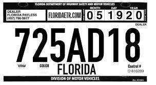 * TEMPORARY LICENSE PLATES * 60 DAY TAGS* SAME DAY* GET ON THE ROAD... for sale in tampa bay, FL