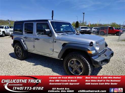 2018 Jeep Wrangler Unlimited Sport - - by dealer for sale in Chillicothe, WV