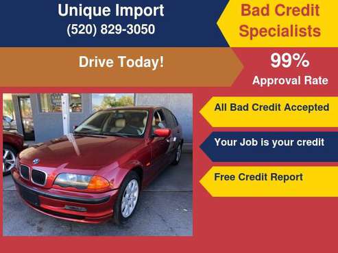 2000 BMW 3 Series 323i 4dr Sdn Your Job is your Credit!!! - cars &... for sale in Tucson, AZ