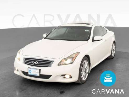 2012 INFINITI G G37 Coupe 2D coupe White - FINANCE ONLINE - cars &... for sale in Atlanta, CA