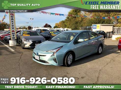 2016 Toyota Prius Two Hybrid for only $16,995 - cars & trucks - by... for sale in Rancho Cordova, CA