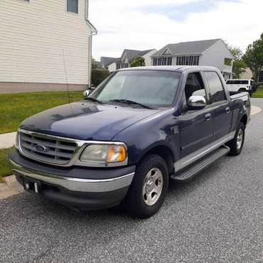 2002 Metallic Blue Ford F-150 Supercrew Cab - - by for sale in Gambrills, MD