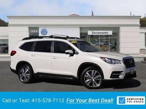 2020 Subaru Ascent Limited Sport Utility suv Crystal White Pearl for sale in Colma, CA