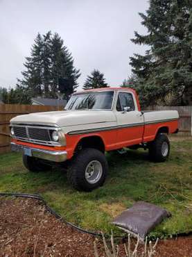 1970 ford f100 for sale in Olympia, WA