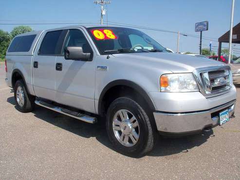 2008 FORD F150 XLT CREW CAB for sale in ELK RIVER -ANOKA, MN
