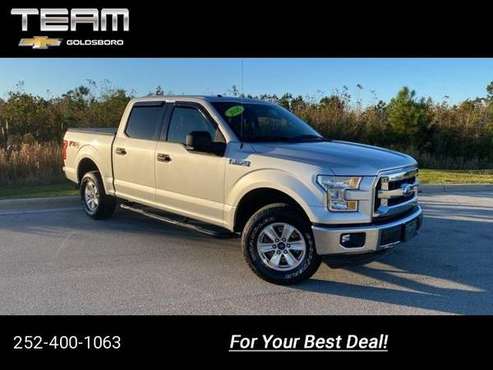 2016 Ford F150 pickup Silver - cars & trucks - by dealer - vehicle... for sale in Goldsboro, NC
