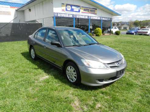 2005 Honda Civic LX Sedan - Clean, Well Maintained, 1-Owner! - cars for sale in Georgetown , DE
