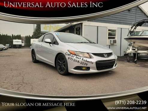 2012 Honda Civic EX 2dr Coupe 5A - cars & trucks - by dealer -... for sale in Salem, OR