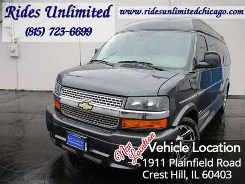 2015 Chevrolet Express 2500 9 Passenger Limited Explorer Hightop Con for sale in Crest Hill, IL