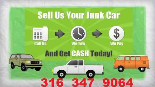 Junk Cars Wanted 347 9064 - - by dealer - vehicle for sale in Wichita, KS