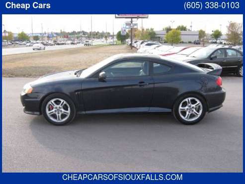 2005 HYUNDAI TIBURON GT - cars & trucks - by dealer - vehicle... for sale in Sioux Falls, SD