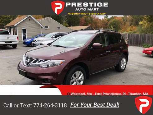 2013 Nissan Murano SV suv Red - cars & trucks - by dealer - vehicle... for sale in Westport , MA