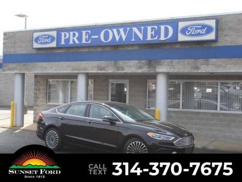 2018 Ford Fusion SE - - by dealer - vehicle automotive for sale in Saint Louis, MO