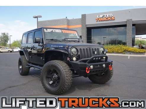 2015 Jeep Wrangler Unlimited 4WD 4DR RUBICON SUV 4x4 P - Lifted for sale in Glendale, AZ