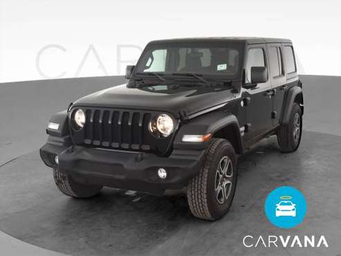 2020 Jeep Wrangler Unlimited Sport S Sport Utility 4D suv Black - -... for sale in NEW YORK, NY