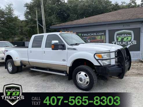 2012 Ford Super Duty F-450 Pickup King Ranch - cars & trucks - by... for sale in Mt. Dora, FL