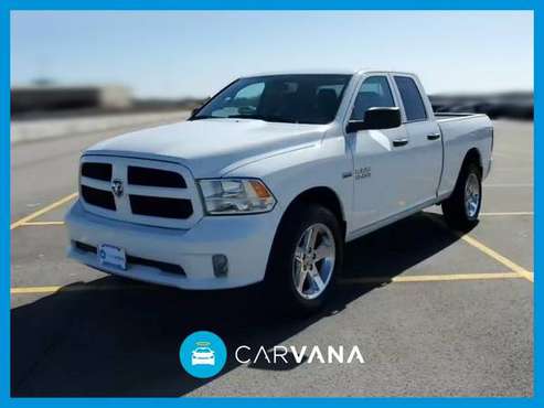 2017 Ram 1500 Quad Cab Tradesman Pickup 4D 6 1/3 ft pickup White for sale in Chaska, MN