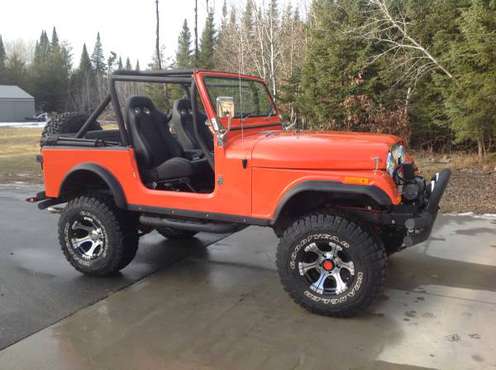 79' Jeep CJ7 - cars & trucks - by owner - vehicle automotive sale for sale in Wilton, MN