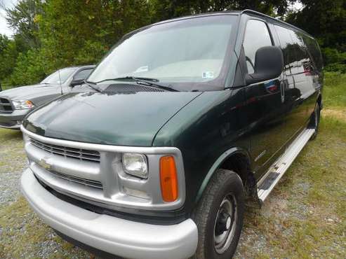 2001 CHEVROLET EXPRESS G3500 PASSANGER VAN - cars & trucks - by... for sale in Rockville, District Of Columbia