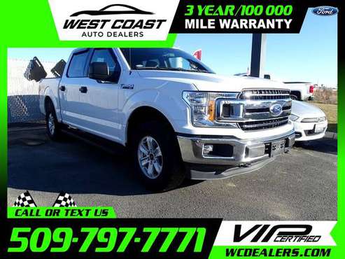 469/mo - 2019 Ford F150 F 150 F-150 XLTCrew Cab for sale in Moses Lake, WA