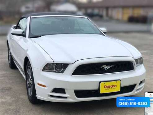 2014 Ford Mustang V6 - - by dealer - vehicle for sale in Bellingham, WA