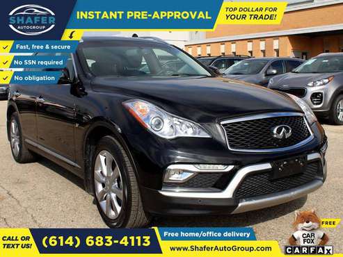 $279/mo - 2017 Infiniti *QX50* *QX 50* *QX-50* - Easy Financing! -... for sale in Columbus, OH