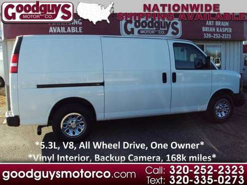 2013 Chevrolet Express Cargo Van AWD 1500 135 - cars & trucks - by... for sale in waite park, ND