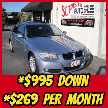 *$995 Down & *$269 Per Month on this sporty 2009 BMW 3 SERIES 328i! for sale in Modesto, CA