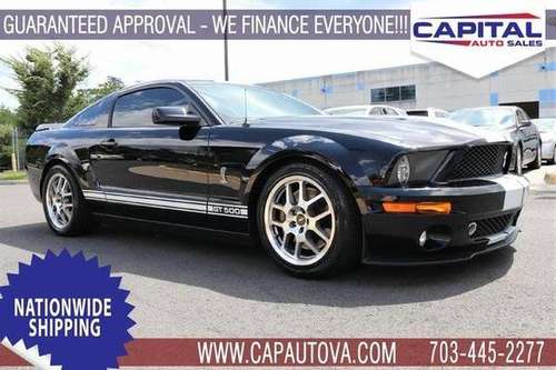 2009 Ford Mustang Shelby GT500 - cars & trucks - by dealer - vehicle... for sale in CHANTILLY, District Of Columbia