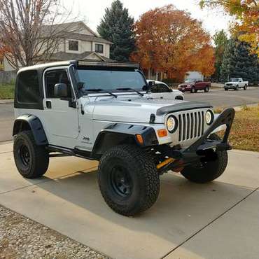 2003 Jeep Wrangler X TJ LOW MILES!! - cars & trucks - by owner -... for sale in Longmont, CO