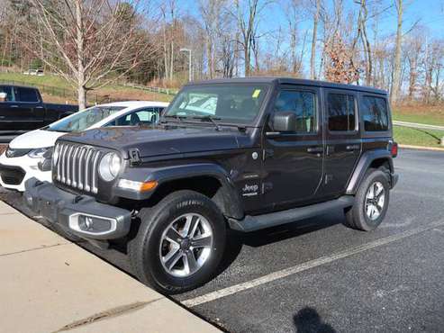 2019 Jeep Wrangler Unlimited Unlimited Sahara - cars & trucks - by... for sale in Arden, NC