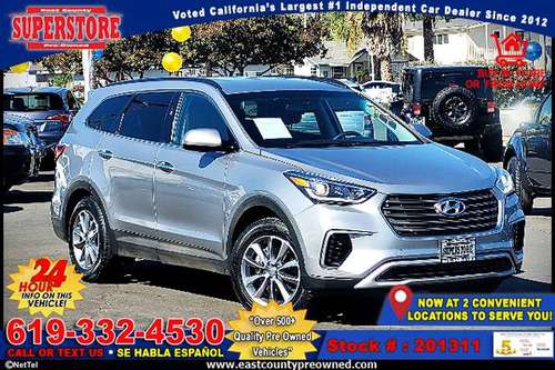 2018 HYUNDAI SANTA FE SE SUV-EZ FINANCING-LOW DOWN! - cars & trucks... for sale in El Cajon, CA
