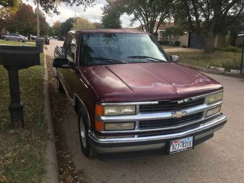 1996 Chevy c1500 Silverado - cars & trucks - by owner - vehicle... for sale in Burleson, TX