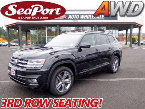 2018 Volkswagen Atlas 3.6L V6 SEL AWD Four Door SUV Third Row Seat -... for sale in Portland, OR
