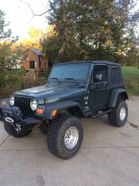 2004 Jeep Wrangler X TJ 4x4 lots of extras - cars & trucks - by... for sale in Georgetown, KY