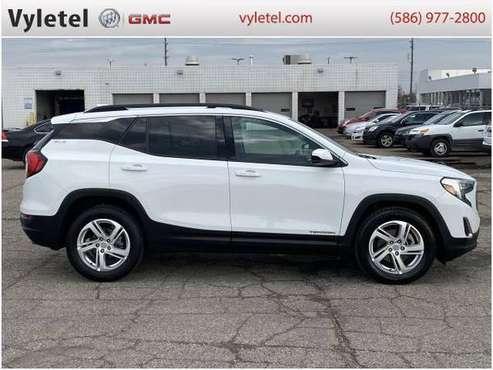 2018 GMC Terrain SUV FWD 4dr SLE - GMC Summit White for sale in Sterling Heights, MI
