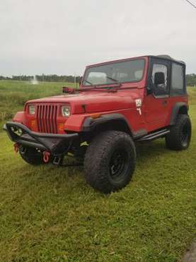 JEEP WRANGLER YJ -- GREAT CONDITION - TONS OF NEW PARTS for sale in Sebastian, FL