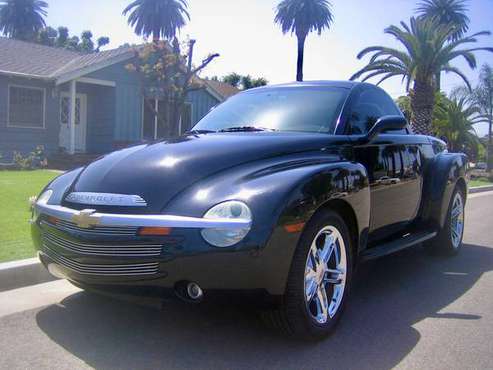 2005 chevrolet ssr convertible truck black - - by for sale in Los Angeles, CA
