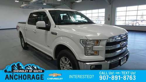 2015 Ford F-150 4WD SuperCrew 145 Lariat - - by dealer for sale in Anchorage, AK
