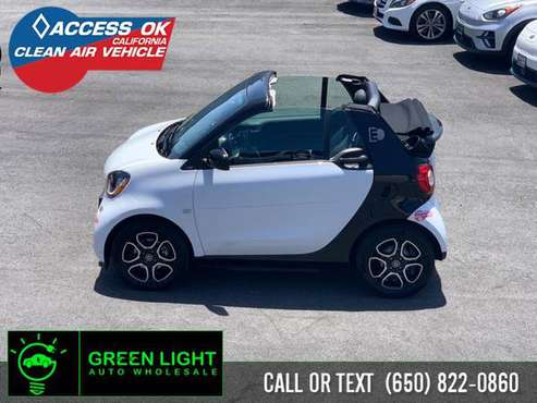 2017 smart Fortwo Electric Drive Convertible EV specialist for sale in Daly City, CA