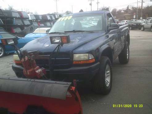 2001 Dodge Dakota , 4x4, with Western plow - cars & trucks - by... for sale in York, PA