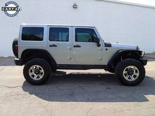 Jeep Wrangler 4x4 Lifted 4 Door Manual SUV Bluetooth Winch Low Miles for sale in northwest GA, GA