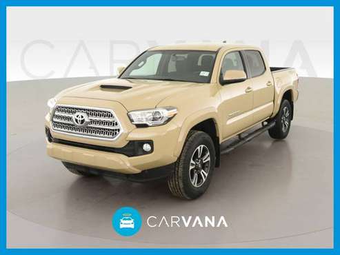 2016 Toyota Tacoma Double Cab TRD Sport Pickup 4D 5 ft pickup Beige for sale in San Bruno, CA