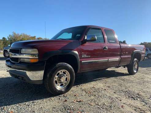 2001 CHEVROLET SILVERADO 2500HD 4X4 DURAMAX DIESEL LONG BED EXTENDED... for sale in Thomasville, NC